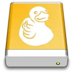 Mountain Duck Logo showing Kontainer integration with Mountain Duck